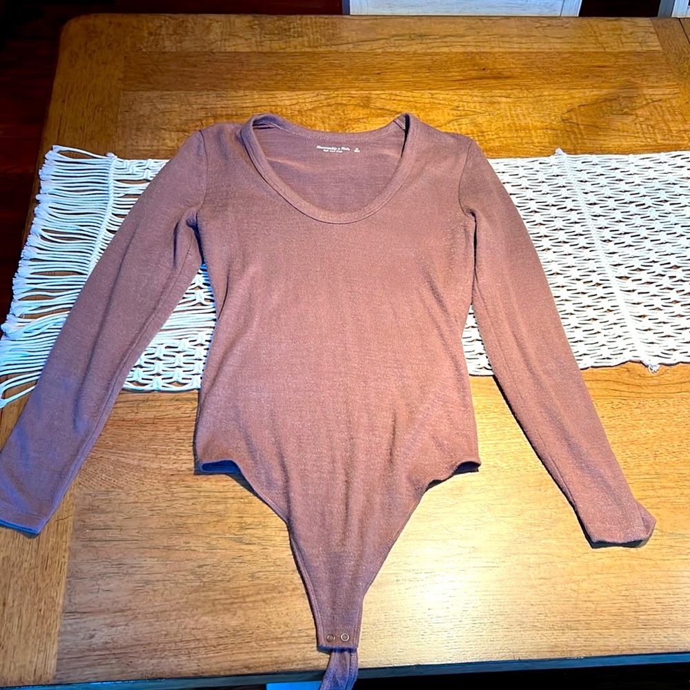 Abercrombie and fitch bodysuit, soft cozy